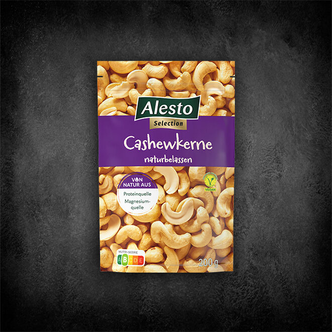 Alesto Cashewkerne - naturbelassen